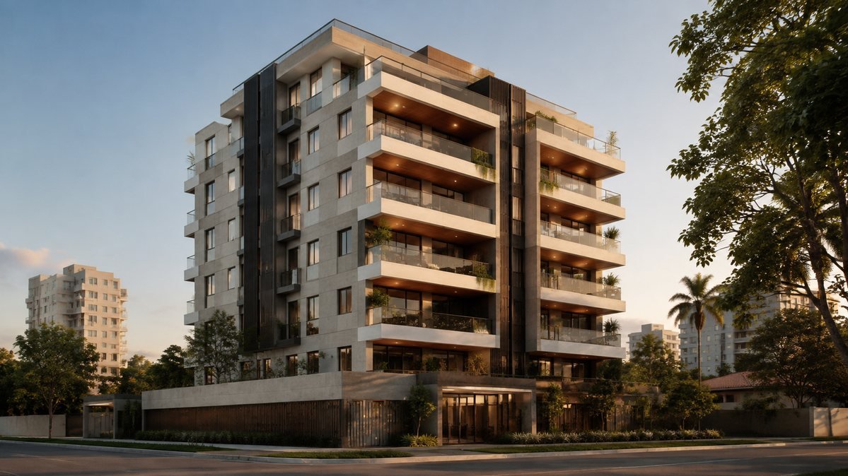 Illustrative residential building image for Prime Residential I tokenized pool